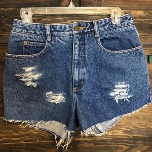Talbots Jean Shorts
